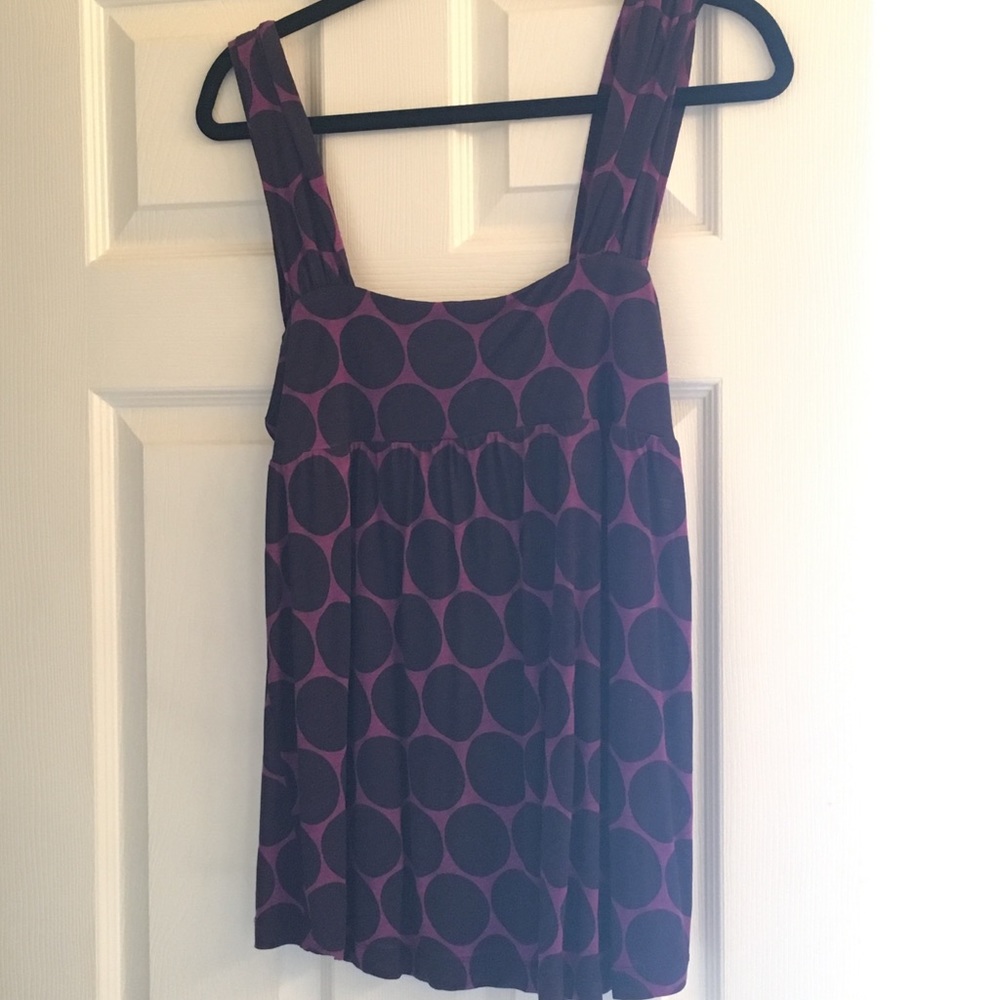 French Connection polka dot tank